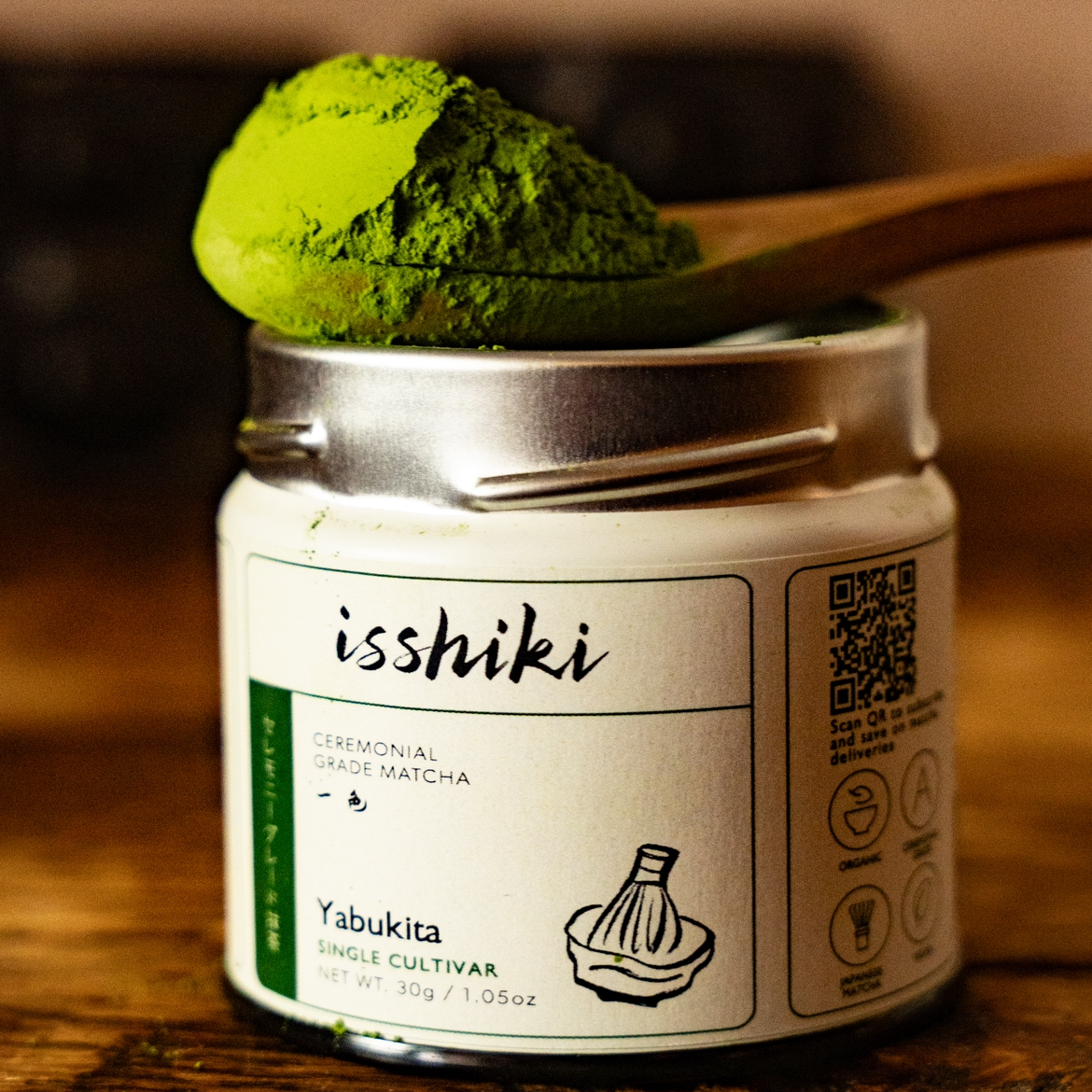 Isshiki Yabukita Single Cultivar Matcha Powder