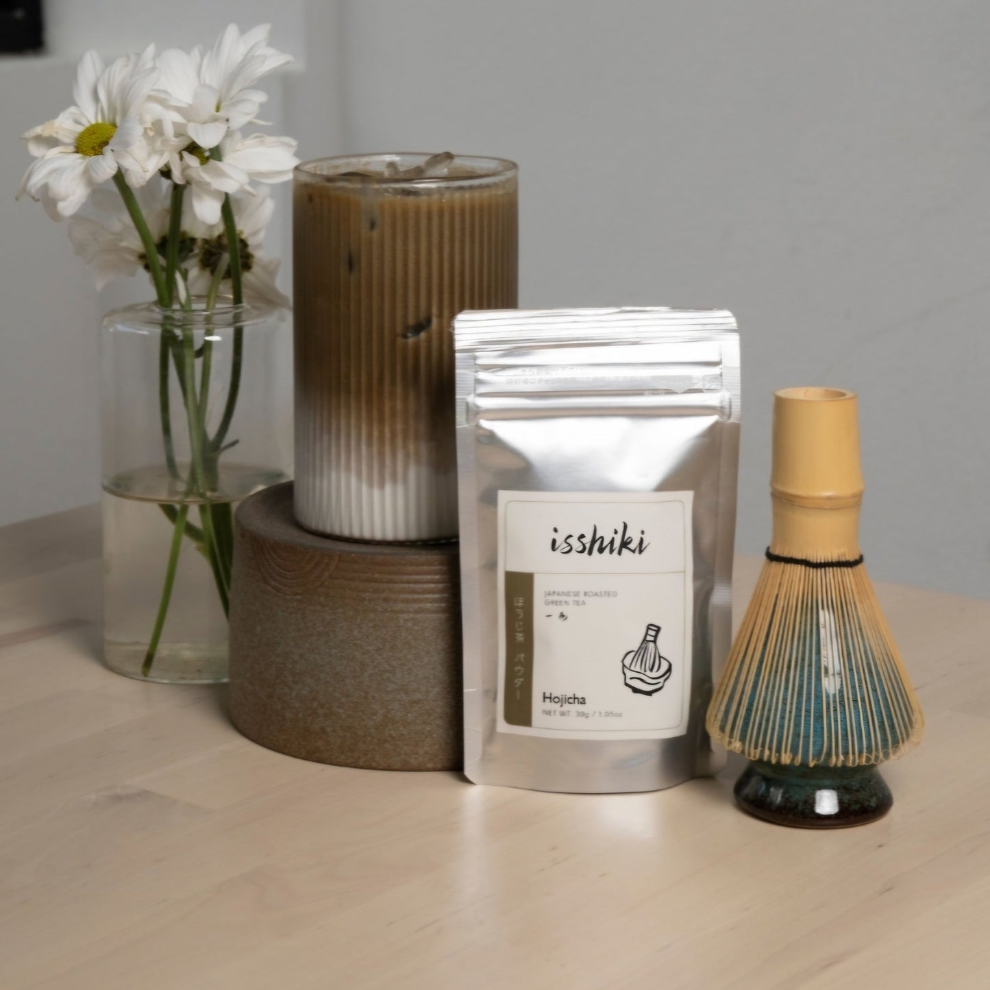 Isshiki Hojicha Roasted Green Tea Powder