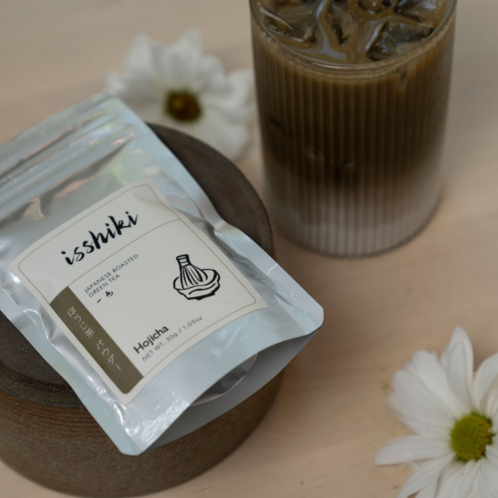 Isshiki Hojicha Roasted Green Tea Powder