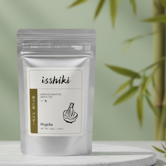 Isshiki Hojicha Roasted Green Tea Powder
