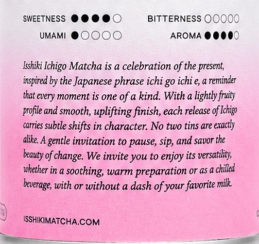 Isshiki Ichigo Matcha Powder