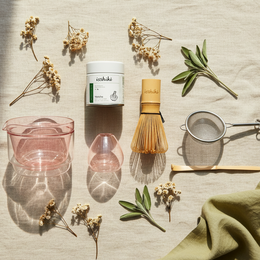 Isshiki x Hario Yabukita Matcha Set