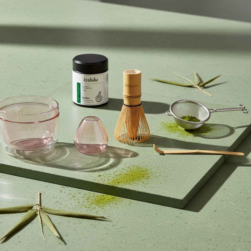 Isshiki x Hario Samidori Matcha Set
